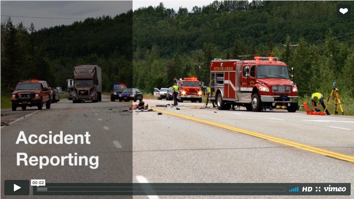 Accident Reporting Training Video Screenshot